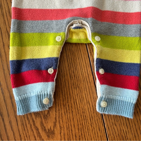 Gap Stripe Sweater Cotton Knit Romper, size 3-6 months - Picture 7 of 10